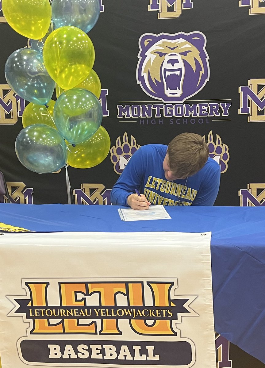 Congratulations <a href="/BradyWi19061817/">Brady_Williamson</a> on signing with <a href="/LETU_Baseball/">LeTourneau University Baseball</a>.  They are getting a great player and even better person!