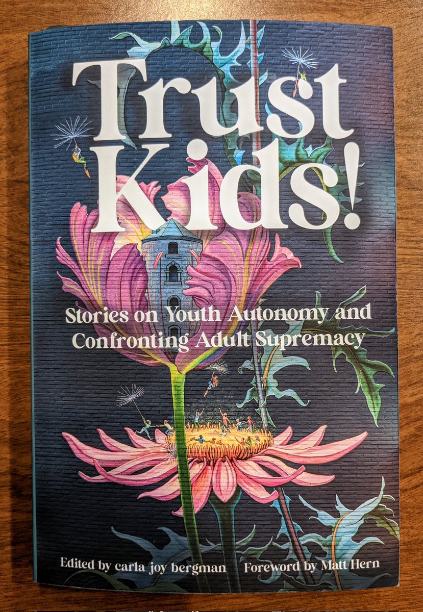 AnarchoNeighbor's tweet photo. I'm partway through Trust Kids and it's fantastic so far. This essay by @Idzie is one of the best yet 🔥🏴❤️ https://t.co/McQf4OiK8E
