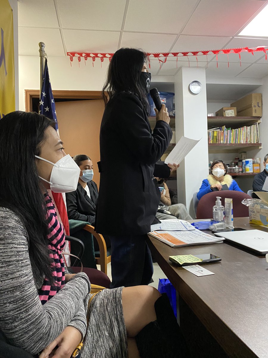 napawfnyc's tweet photo. Our #Mandarin speaking members in Flushing are meeting to plan how to win #LanguageAccess when applying for benefits like food stamps, Medicaid and rent relief. https://t.co/fVQH2nbxc7