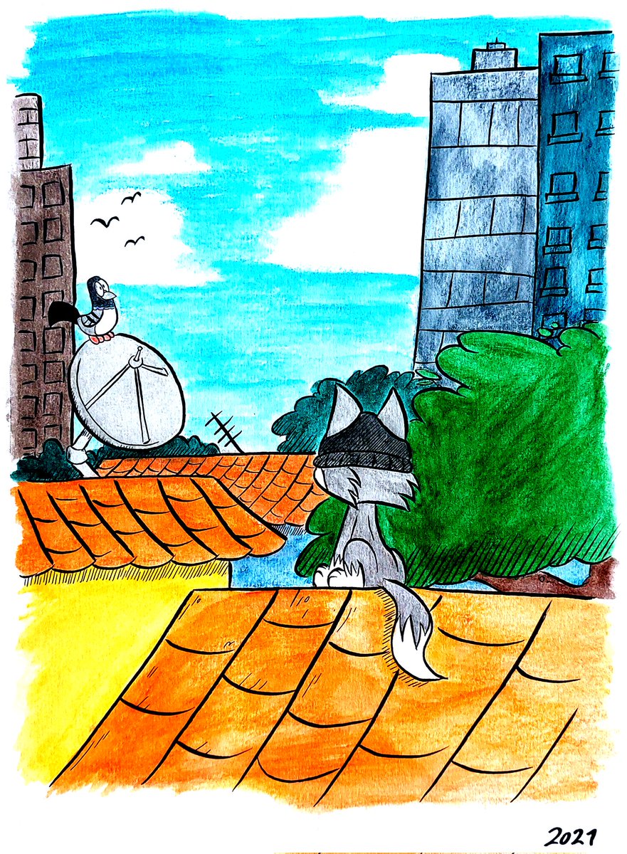 LRhossard's tweet photo. Mais um dia em Belém na vida de um gato 

Arte feita em 2021

#art #Arte #desenho #gapel #belémdopará #gato #cat #lapisaquarelavel #ilustração https://t.co/GUVyvzKWZY