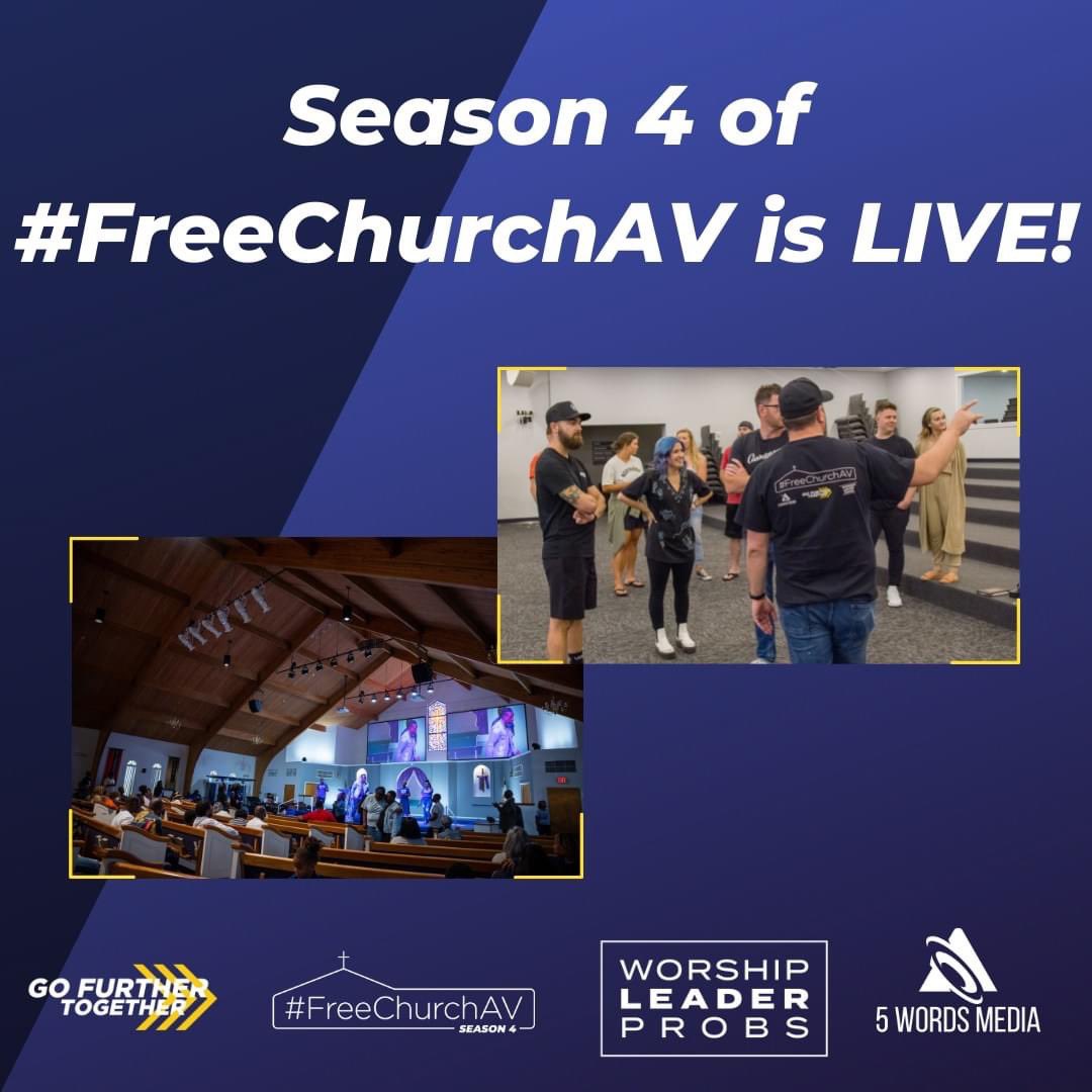WrshpLdrPrbs's tweet photo. Could your church use a FREE AVL upgrade? Check out what @dgourleyman &amp; @5wordsmedia are giving away! 

To enter: https://t.co/5eMDIrDyWK 

#worshipteam #churchtechies #worshipleaderprobs #churchproduction #churchcreatives #churchtech #worshipleader #FreeChurchAV #churchsound https://t.co/ASzRWj2WJU