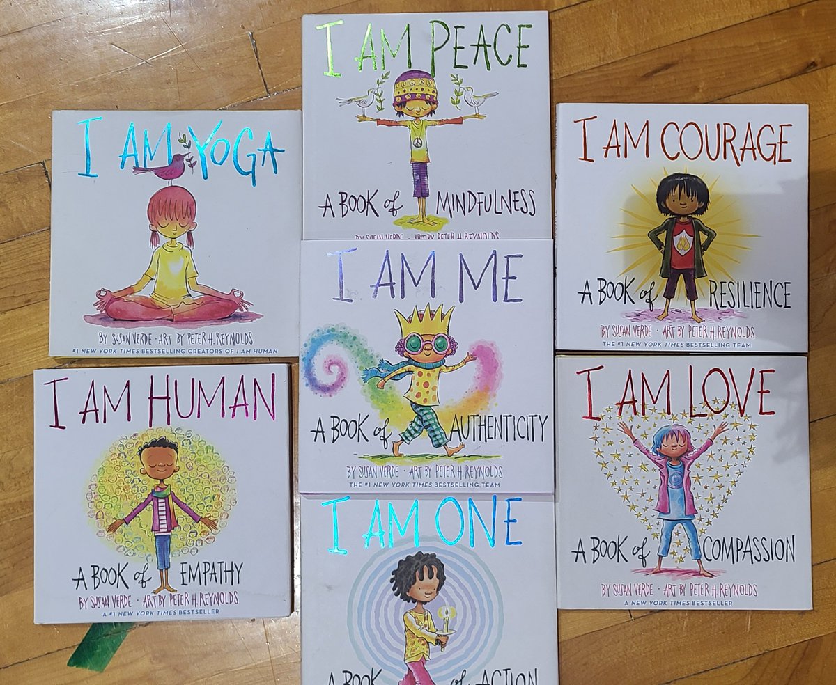 Adding to my #Wellness Library and the "I Am" series books with 'I Am ME"

Love how these SEL stories connect to our identity focus in wellness this year as we work to see ourselves in all dimension of wellness