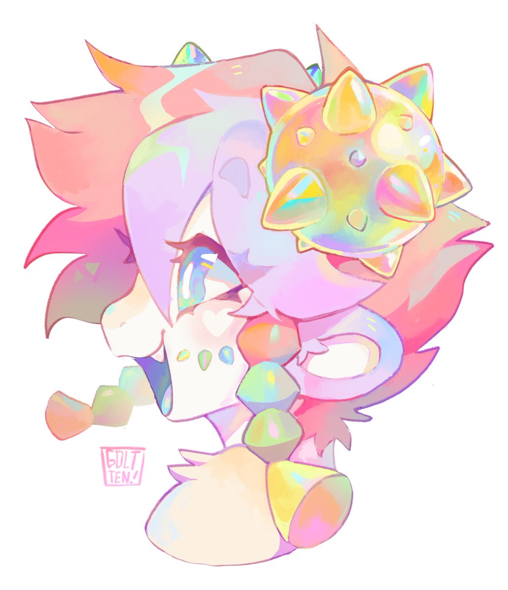 rainbow doodle 

(one of my charas)