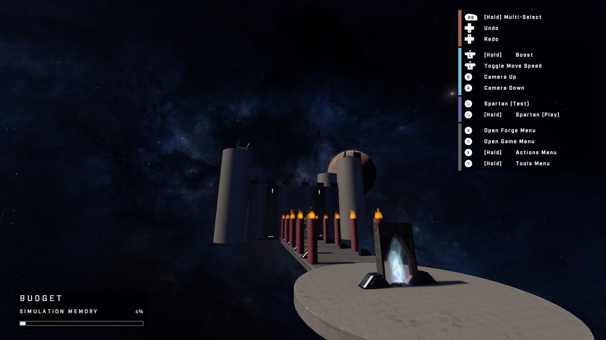 Ricteous's tweet photo. Finished the first ever castle wars map!!
——
#HaloInfiniteMP #halo #forge #HaloWinterUpdate #halocustomgames https://t.co/9m4mDAWe8x