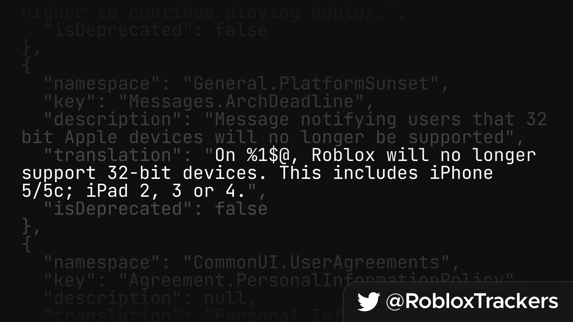 Roblox Trackers on X: 📱 Roblox is planning to drop support for