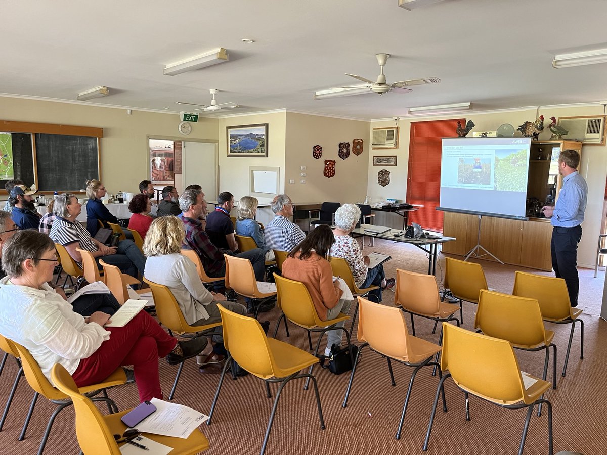 Great turnout at this morning’s roadshow seminar in Canberra - with discussions on fruit set, non-chemical weed control, boosting tropical thiols, and sap-sucking insects. Thanks to Paul Petrie <a href="/SA_PIRSA/">PIRSA</a> for joining us and <a href="/canberrawines/">Canberra Wines</a> for hosting!