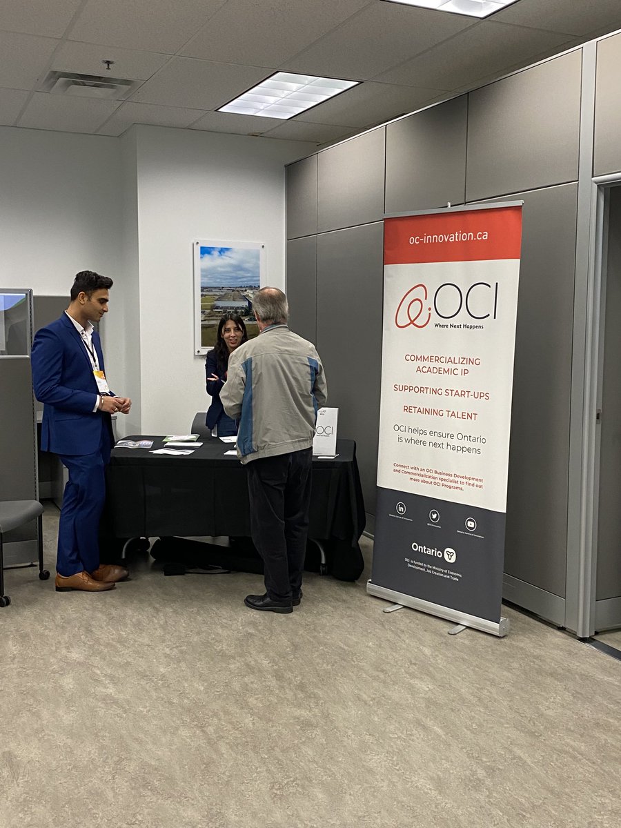 Attending Access IO event in Durham with my colleagues Fernanda and Sid providing information of OCI programs. Excellent turn out and amazing job by Frank and Angelo ⁦<a href="/OCInnovation/">Ontario Centre of Innovation (OCI)</a>⁩⁦<a href="/OntarioAngels/">Angel Investors Ontario</a>⁩