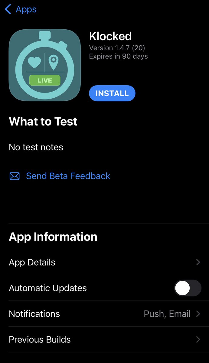 Real world and strava integration updates on ⁦@Klockme⁩ also knocking down build size to comply with new Android policy.