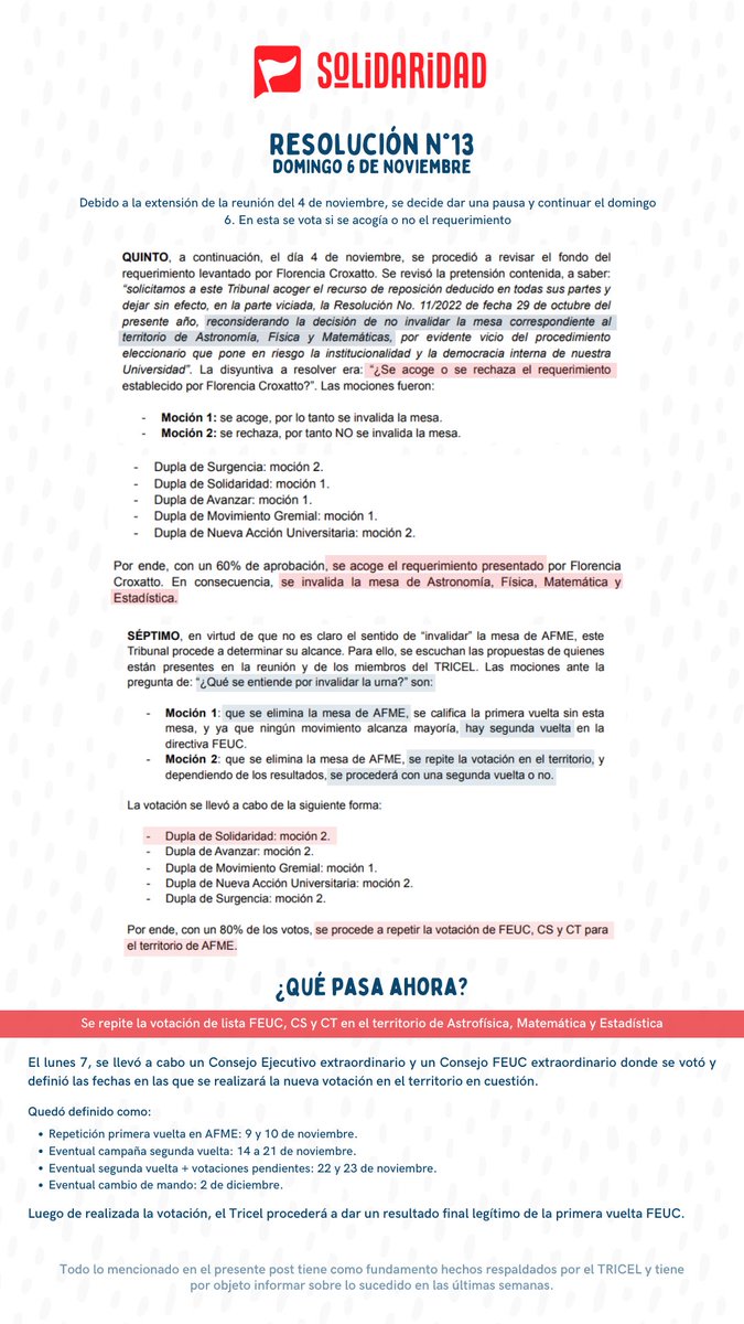 CON 🍐 y 🍎: ¿QUE PASÓ CON LAS ELECCIONES FEUC?