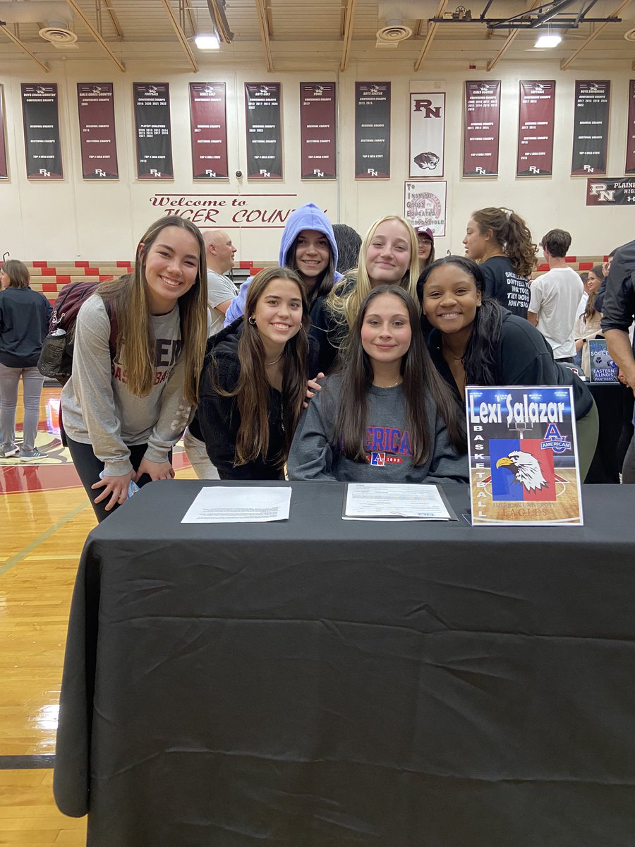 PNHS_Wbball's tweet photo. Happy Signing Day, Lexi! 

Can’t wait to see you compete this year and reach your goals. 

American got a good one. 👏 https://t.co/XmZIf4SgDM