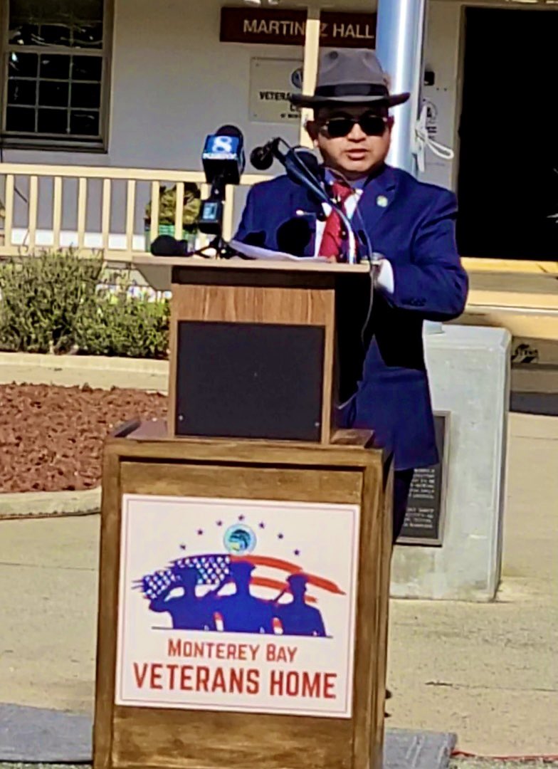 SupervisorAlejo's tweet photo. THANK YOU to all the veterans &amp; elected officials who came out to rally support for our proposed Monterey Bay VETERANS HOME! We were honored to have former U.S. Secretary of Defense #LeonPanetta &amp; Congressman Rep. #JimmyPanetta express their strong support for this effort!🇺🇸 https://t.co/sbn3dGZQH6