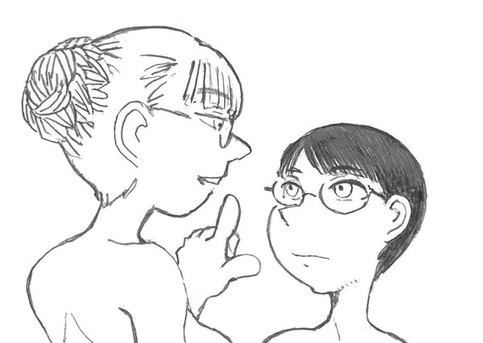 眼鏡いっぱい描く病 