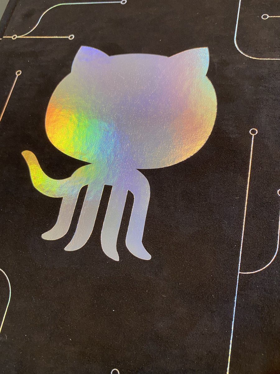 Wodzgn's tweet image. If you are attending #githubuniverse2022 You might stumble on a "Art of The Octocat" book.
It is a selection of all the amazing work done by all the artists that work and have worked at @GitHub.