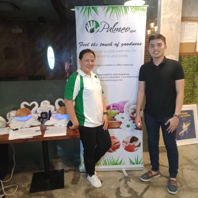 PalmeoSpa's tweet photo. SafetyCulture had a blast! 😍 Employee Wellness. Loving it 🥰
#SafetyCulture #Wellness #Massage #PalmeoSpa https://t.co/tiq8OHYDeH