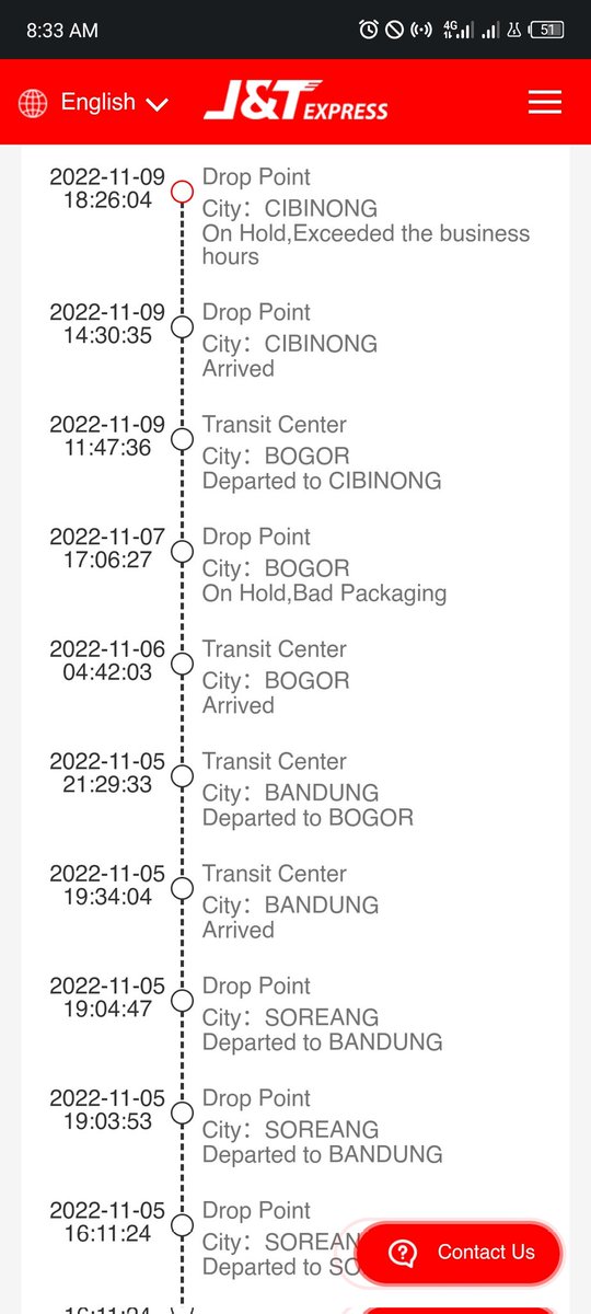 Dan tertahan kembaLi, sodara3... <a href="/jntexpressid/">J&T Express Indonesia</a> terima kasih atas prank-nya