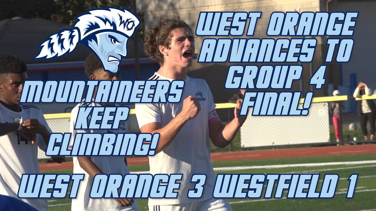 <a href="/woschools/">West Orange Schools</a> <a href="/DNSSoccer/">Doug Nevins Soccer</a> ⚽️ West Orange is headed to their first Group 4 Championship since 2015 as the Mountaineer defense holds off Westfield for a thrilling 3-1 win

<a href="/woschools/">West Orange Schools</a> <a href="/DNSSoccer/">Doug Nevins Soccer</a>

Watch the full free highlights now 🔽: jerseysportszone.com/watch-wednesda…