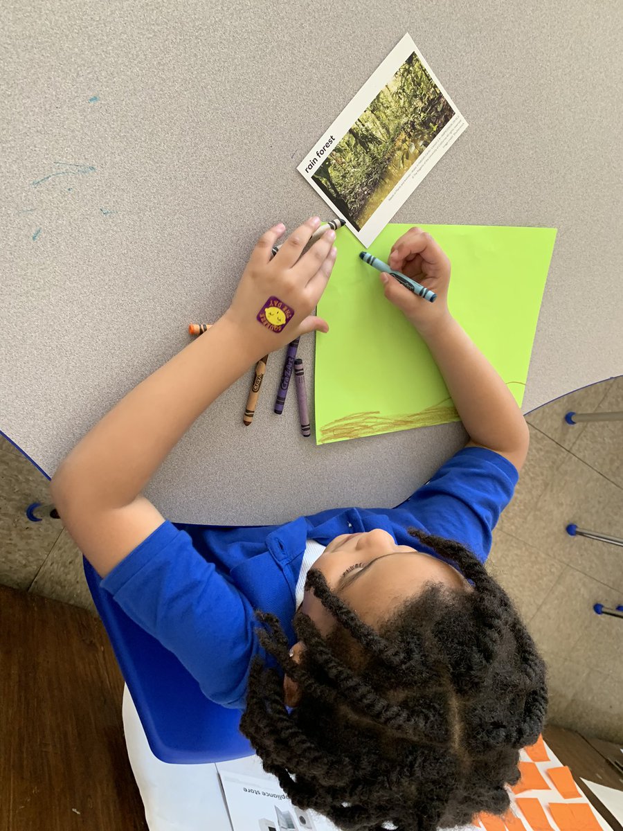 JCS312Q's tweet photo. Our Kindergarten Cubs showcased their science thinking by illustrating desert and forest ecosystems. #futurescientists #JCSPride #WeRoar https://t.co/Gu3mULFat5