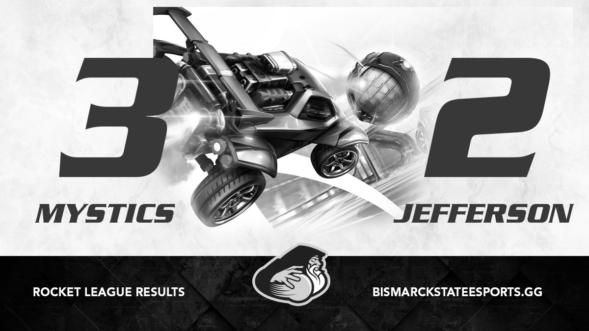 Esports_BSC's tweet photo. Rocket League ends week 6 with a 3-2 win over the Jefferson State Community College! Exciting Match! Way to go Mystics!
https://t.co/w73afHTbQE
 #MysticPride #Rollsticks #BSCMystics #RocketLeague   #NJCAAE https://t.co/cPZRgOaApU