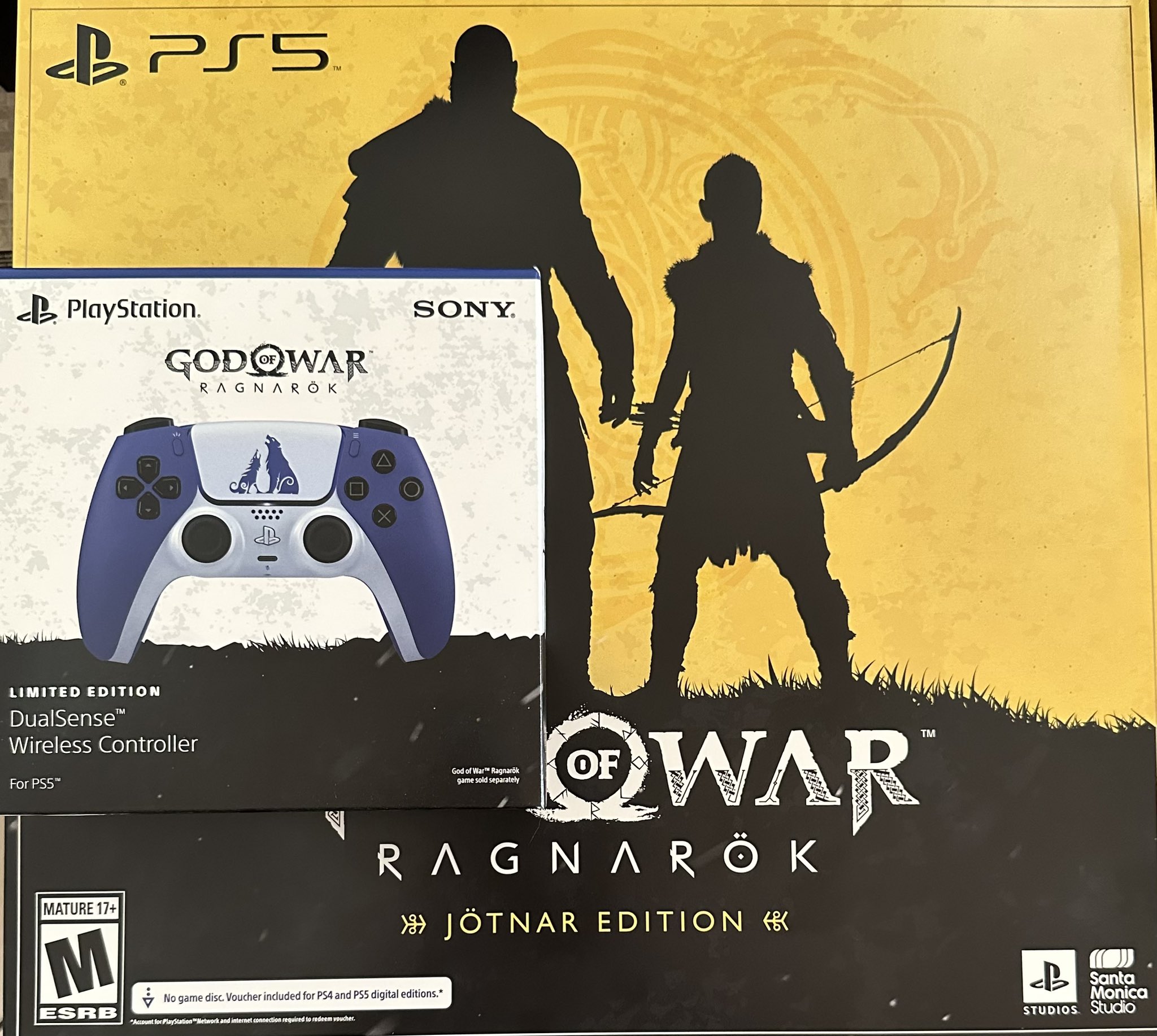 God of War Ragnarök Jötnar Edition PlayStation 4, PlayStation 5