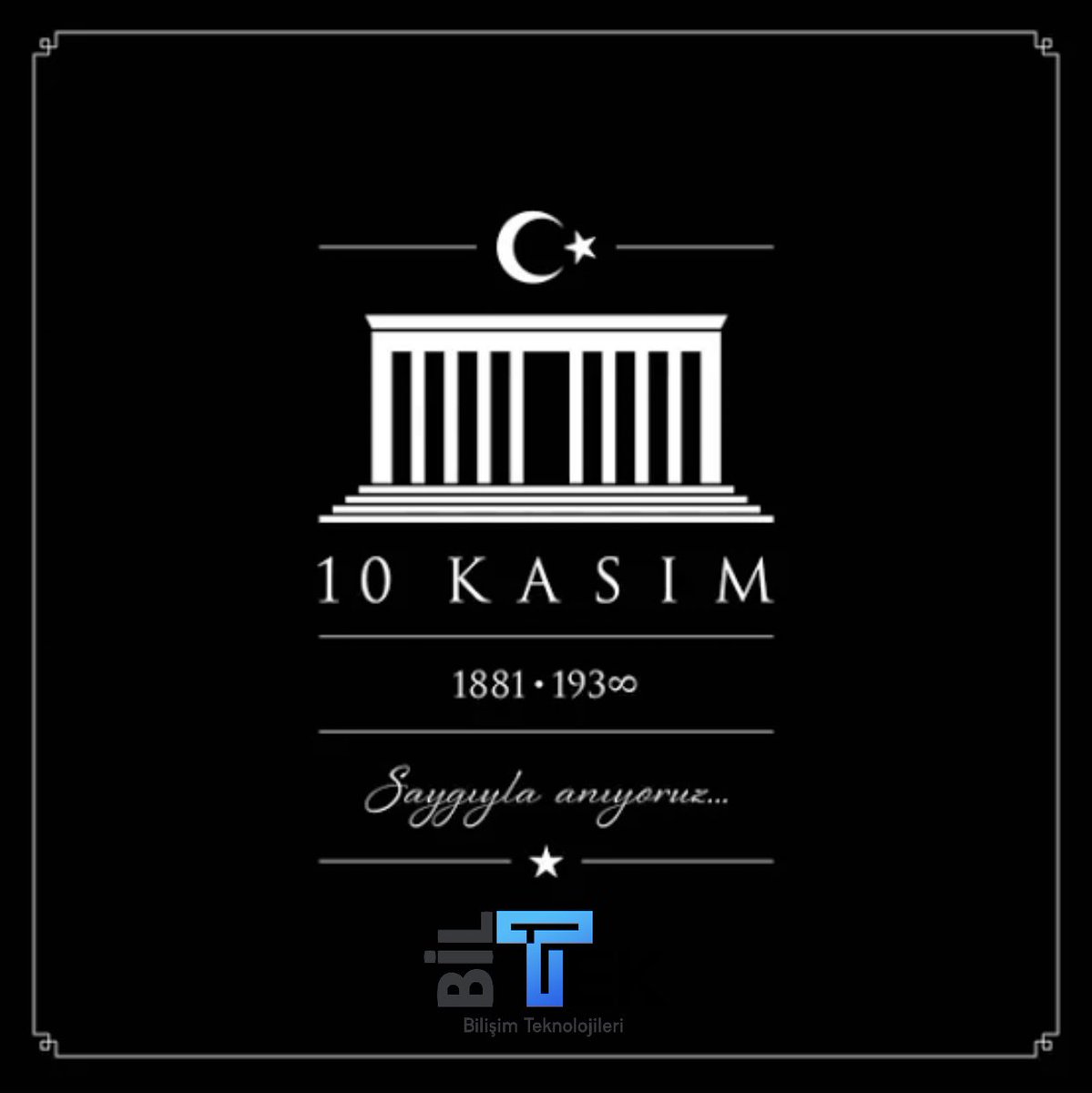 "Benim naçiz vücudum elbet bir gün toprak olacaktır, ancak Türkiye Cumhuriyeti ilelebet payidar kalacaktır."

- Gazi Mustafa Kemal Atatürk

#10Kasim