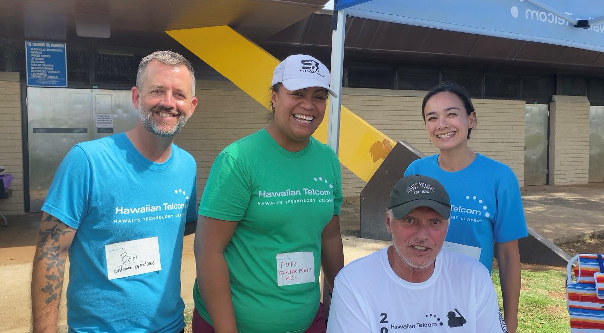 HawaiianTel's tweet photo. A big mahalo to all our employees who participated in raising over $85,000 for the #AlohaUnitedWay. To show our appreciation, we hosted Ohana Picnic parties on Oahu, Maui, Kauai and Hawaii Island to bring employees and their families together. #HTOhana #CommittedToHawaii https://t.co/k9qeZ0Rm6P
