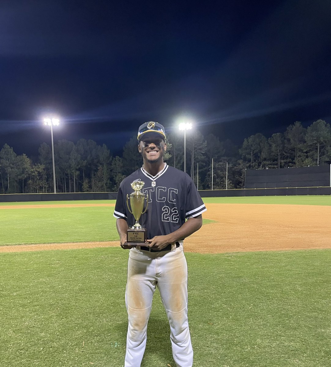 Fall World Series champions also fall world series MVP 

Here my stats in the series 

8-12 3 doubles, 3 HR and 8 RBI 

<a href="/Nic_Love6/">Nic Love</a> <a href="/ftccathletics/">FTCC Trojan Athletics</a>