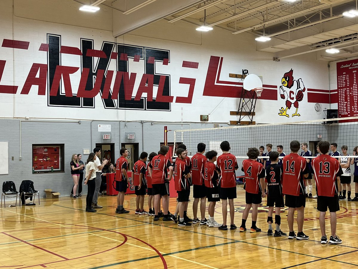 LKCSPrincipal's tweet photo. Congratulations to the Junior Boys Volleyball team on winning the LKSSAA Championship tonight!
3-0,  Go Cards! https://t.co/MRiUlxhqMK