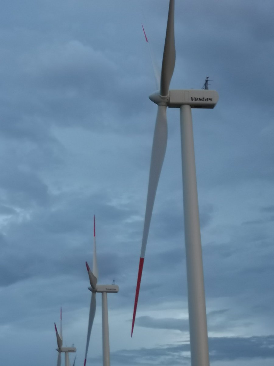 jacoborn's tweet photo. Fieldwork at #windenergy Park La Guajira 1 owned by @ISAGEN built with @Vestas turbines in #indigenouspeople's territory #wayúu people #Colombia #SDGsGOAL7 #SDGsGOAL16 https://t.co/II8IvKR4eQ