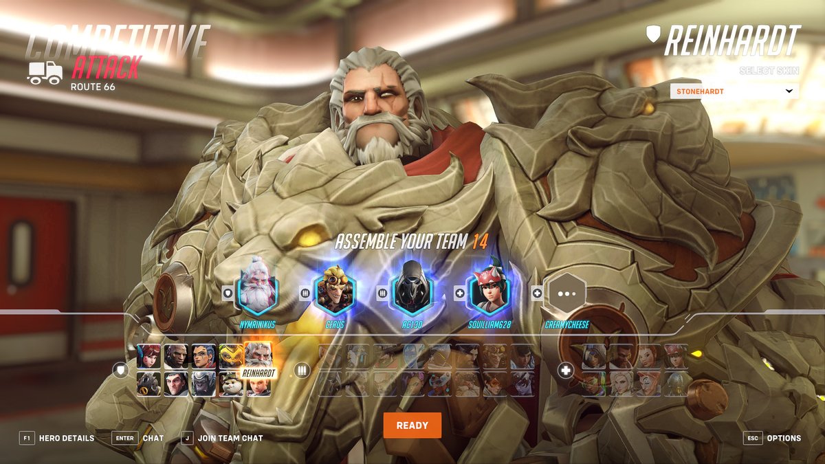 NymgeneerN's tweet photo. Who's out here trying to let me lay my "Hammer" down?! 😈 #Overwatch2 #manhammer https://t.co/gsPhZaNvHC