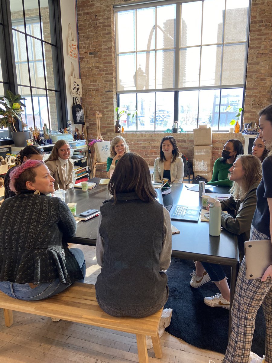 amirakkhatib's tweet photo. An absolutely amazing day at the #AllRaiseChiUnconference! So grateful to have helped to plan this event with an incredible team of women 💖@ellieINchicago @HaleyKwaitZollo @nikalongo @ceetrunk @KaitlynHDoyle @meghanod1 @AllRaise https://t.co/WCwuyAuss8