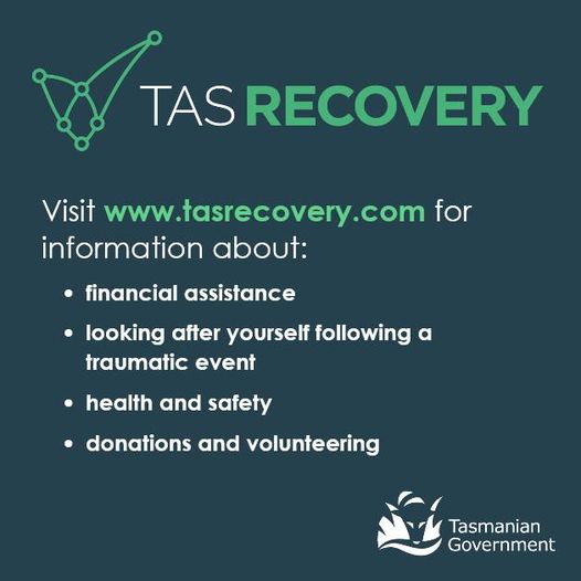 If you've been impacted by the recent floods in Tas, there's support &amp; services available to help you get back on your feet. The TasRECOVERY website has helpful advice + a list of counselling/support services you can get in touch with if you're struggling: alert.tas.gov.au/recovery/healt…