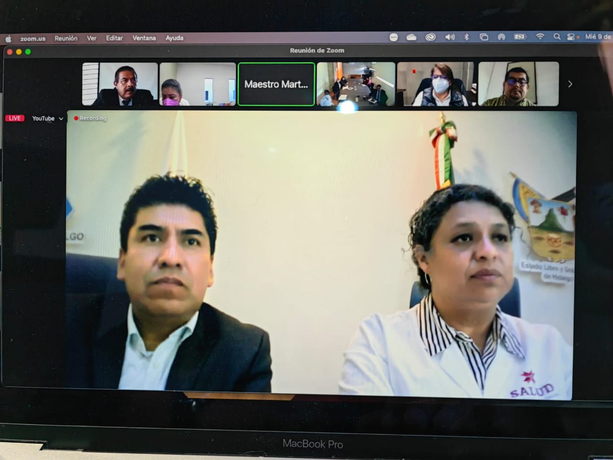 Salud_Hidalgo's tweet photo. La Secretaría de Salud en conjunto con la Secretaría de Educación Pública y con la Procuraduría General de Justicia de nuestro Estado realiza la capacitación vía zoom a maestros y padres de familia, sobre el "Protocolo de actuación ante Intoxicaciones de origen desconocido". https://t.co/xBMAK3d5JD