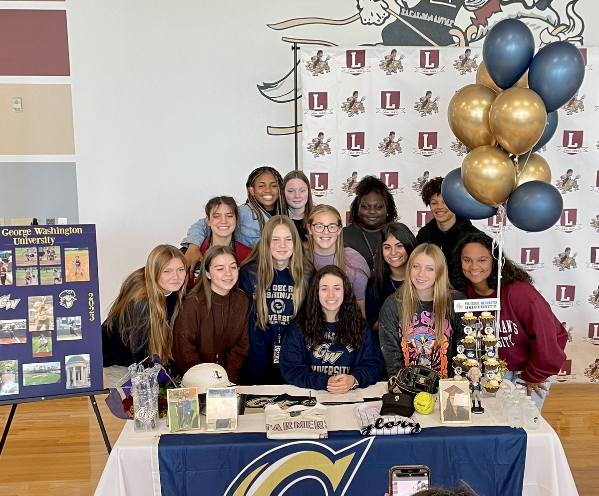 Congratulations to <a href="/2023_rylee/">rylee brice</a> on signing with <a href="/GW_Softball/">GW Softball</a> ! Rylee will continue her education there as well as her softball career. #SigningDay #farmerprideneverdies 
#seniors2023