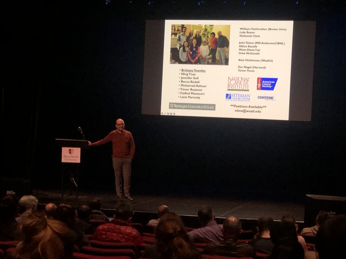 Center for Genome Integrity (@genomeintegrity) on Twitter photo Wonderful talks by Dr. Alice Meroni <a href="/vindignilab/">Vindigni lab</a> and Dr. Nima Mosammaparast @NimaMLab at the 7th US-EU Conference on Endogenous DNA Damage and Repair <a href="/endoDNAdamage/">Conference on Endogenous DNA Damage and Repair</a> at Stony Brook! Wonderful talks by Dr. Alice Meroni <a href="/vindignilab/">Vindigni lab</a> and Dr. Nima Mosammaparast @NimaMLab at the 7th US-EU Conference on Endogenous DNA Damage and Repair <a href="/endoDNAdamage/">Conference on Endogenous DNA Damage and Repair</a> at Stony Brook!