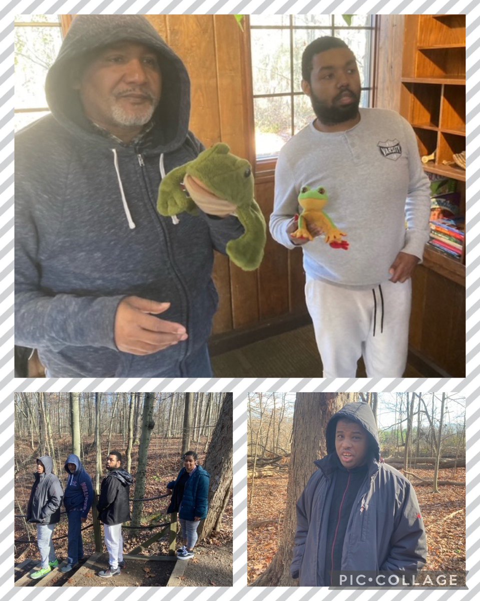 SolutionsNcc's tweet photo. Broadview Heights Day Program took Marquise, Vicki, Derrick, and Darnel for a nice trip to the nature reserve in Brecksville. #naturereserve #Brecksville #daytrip #beautifulfallday #nature #BHDP #dayprogram https://t.co/NS4A1Wq5UN