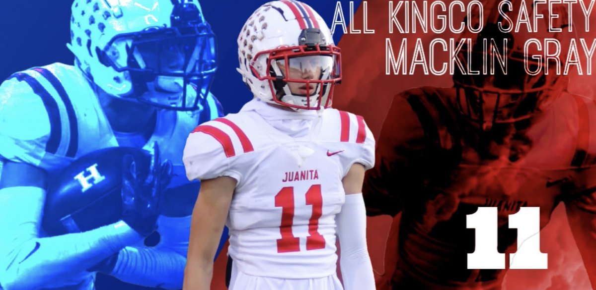 Honored to be selected as All KingCo second team safety  <a href="/Juanitafootball/">Juanita Football</a>