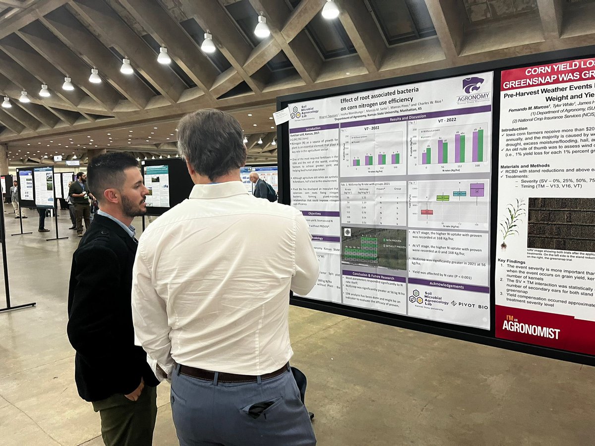 WSquizani's tweet image. Such a great experience at my second annual meeting of the @ASA_CSSA_SSSA.  Learning and sharing knowledge is an excellent tool for enhancing research as well as increasing individual growth. @smicrobial_ksu @KStateAgron