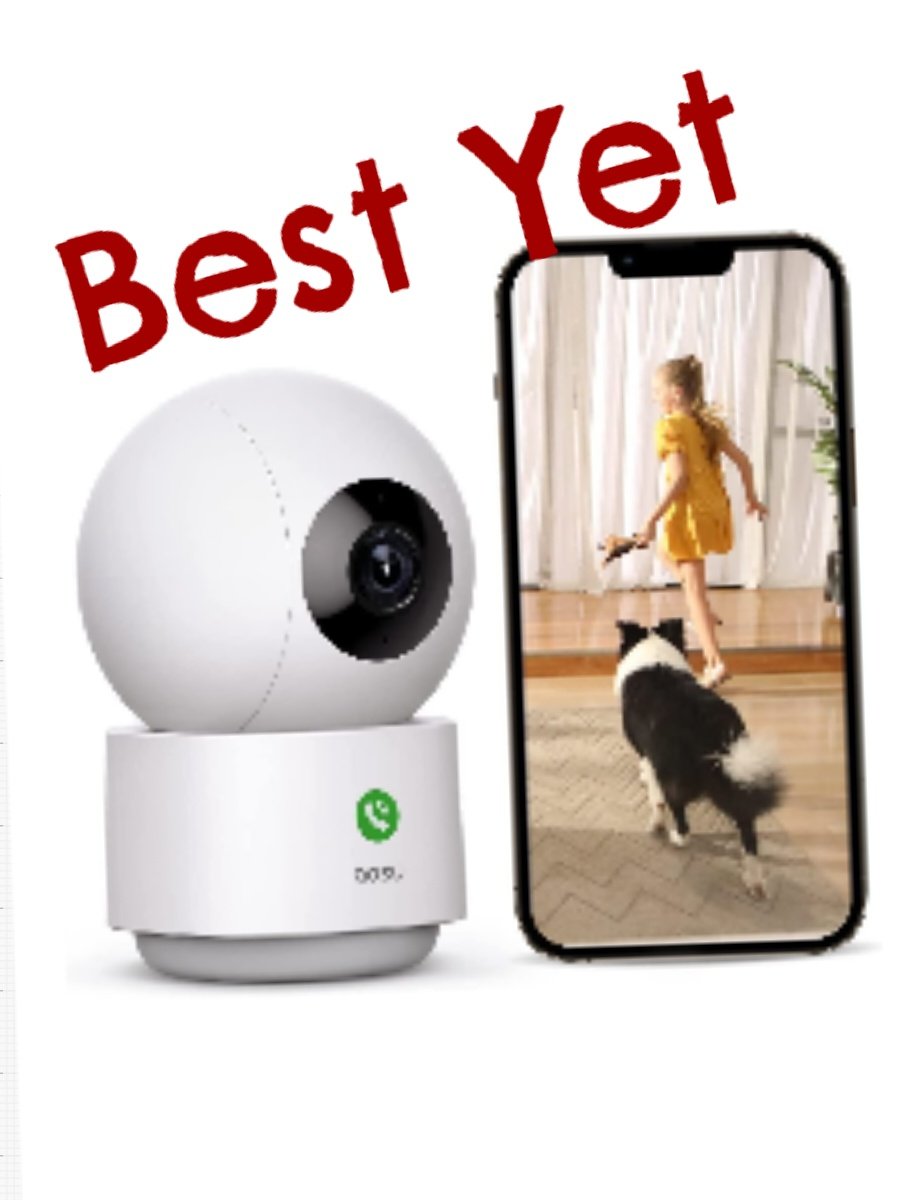 aosu 2K QHD Baby Monitor Supports One-Touch Calling, 360° Pan-Tilt Scenes Preset Security Camera Indoor, Pet Camera with Smart Motion Tracking, Home CCTV for Dog Works with Alexa, 5G &amp; 2.4G WiFi

amzn.to/3UEgU6U
