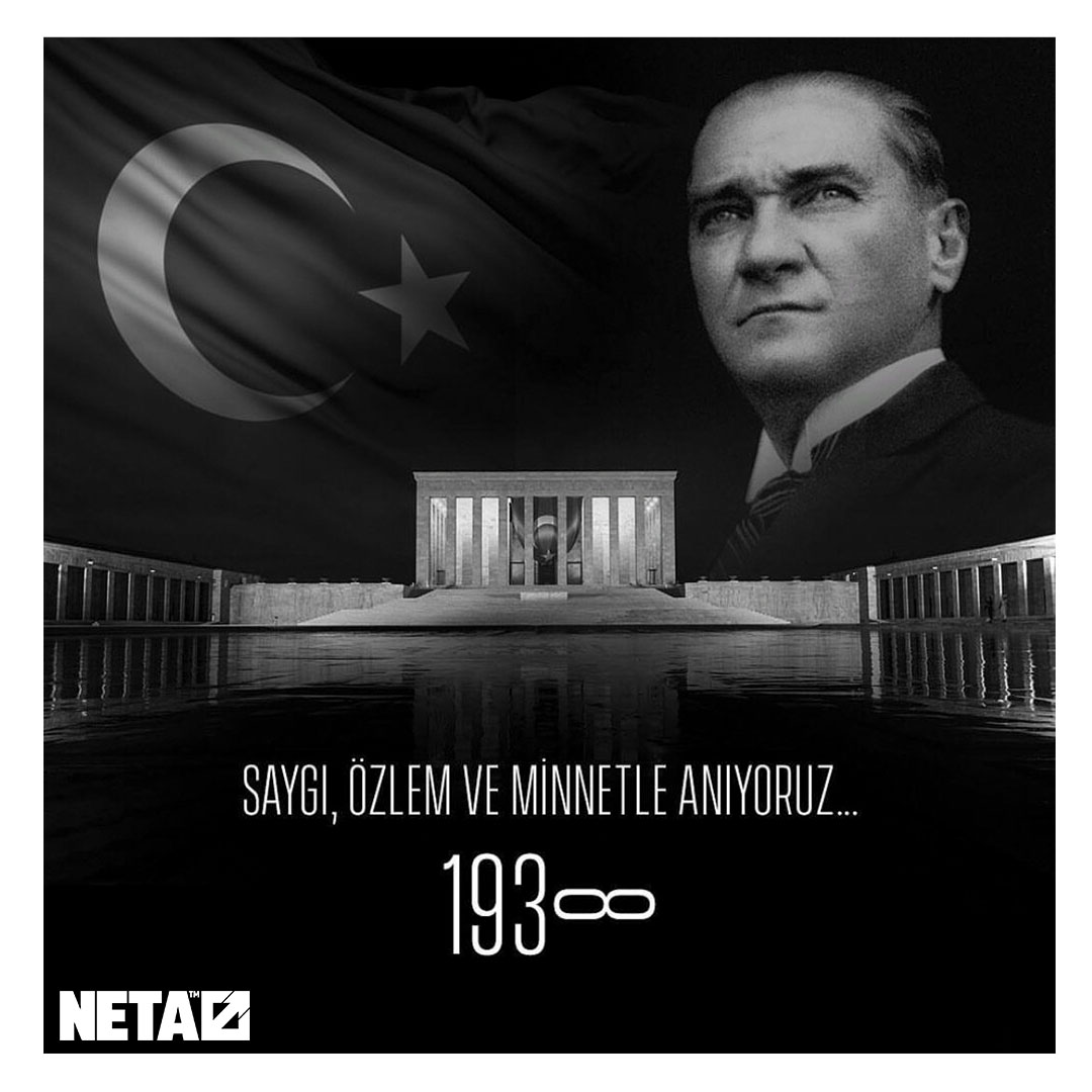 Ulu Önder Mustafa Kemal Atatürk'ü saygı, özlem ve minnetle anıyoruz.
#10Kasım #UluOnder #atatürk