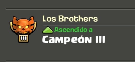 Nuestra cantera de <a href="/LosBrothers__/">Los Brothers</a> subió a campeon III, un gran equipo, felicidades 🎉🎉