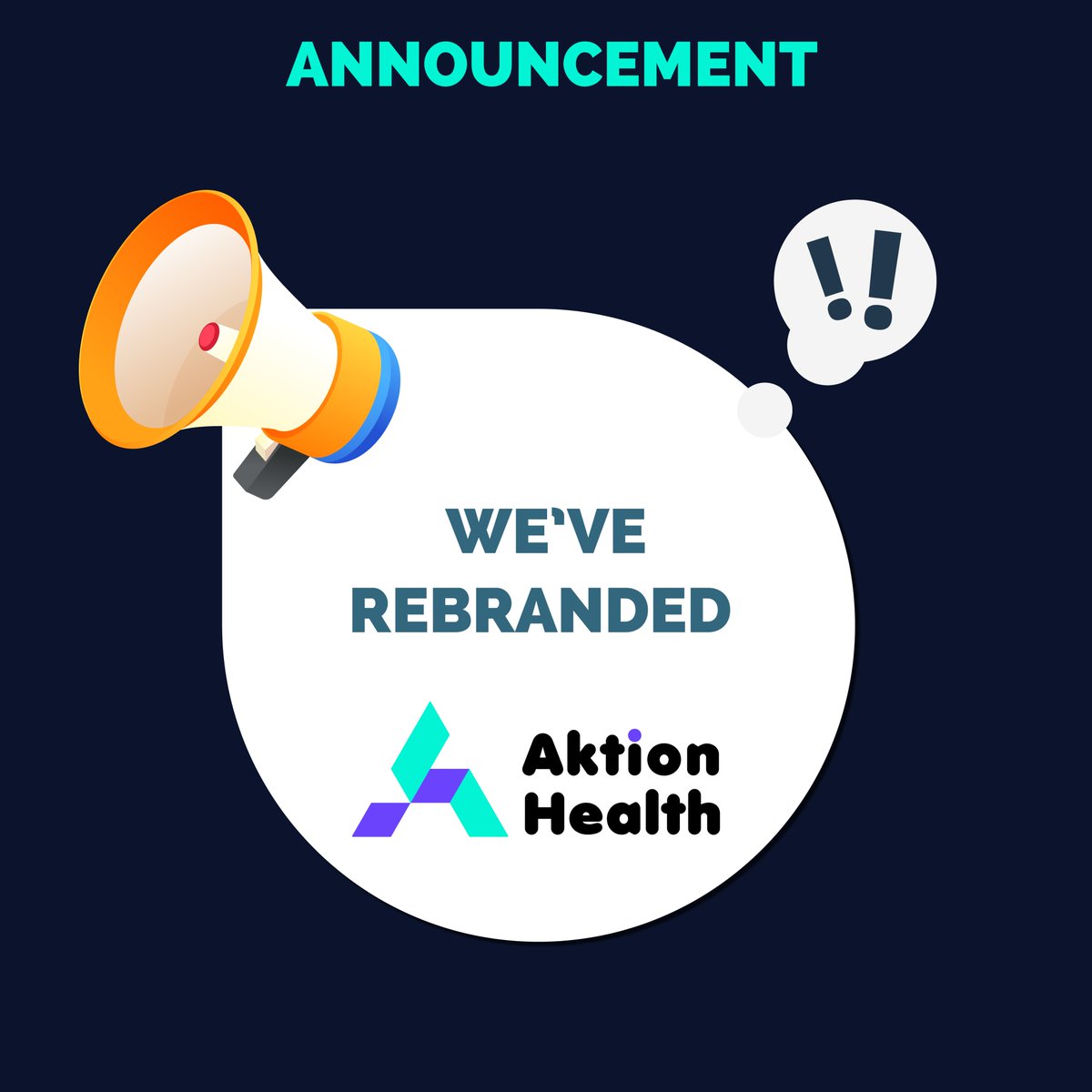 join_empathic's tweet photo. We have rebranded from Global Health Connect to Aktion Health! Check out our website https://t.co/T78RlGJocE to learn more. https://t.co/18U6UMFakN