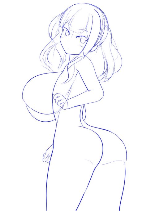 krn先輩初落書き中。
お尻をもっと盛りたいんだけど仕方が分からぬ…。あ、胸はこんなもんじゃないです。もっとドカ盛りしますのでご安心(?)を 