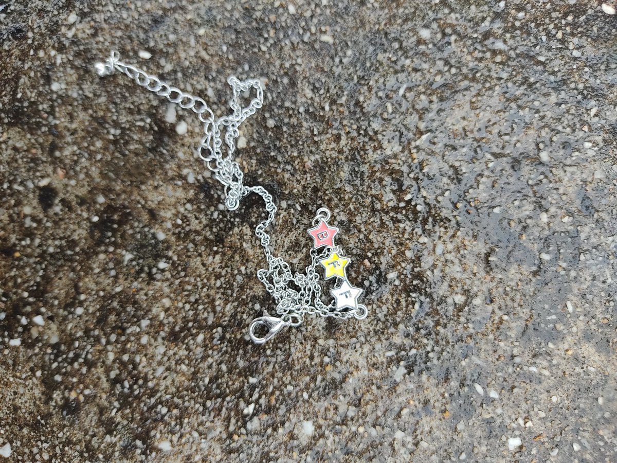 Whenever I see half of a BFF charm for sale in an op shop or broken on the ground, I always pick it up.
Why is it there? Was it anger? Miscommunication? Outgrowing each other? Negligence? Accident?
What untold story do you have?

Can a stranger treasure your friendship instead?