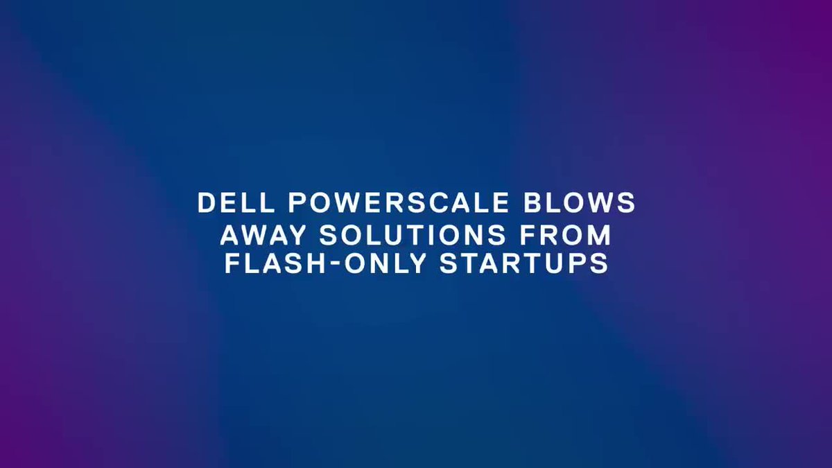 infocentric's tweet photo. #DYK PowerScale blows away solutions from flash-only startups w/ integrated storage &amp; management for cold data, integrated real-time #ransomware protection, + so much more.

➡️ for more reasons to choose #PowerScale: https://t.co/537QHhAeBL https://t.co/L3ef4Ft1IM