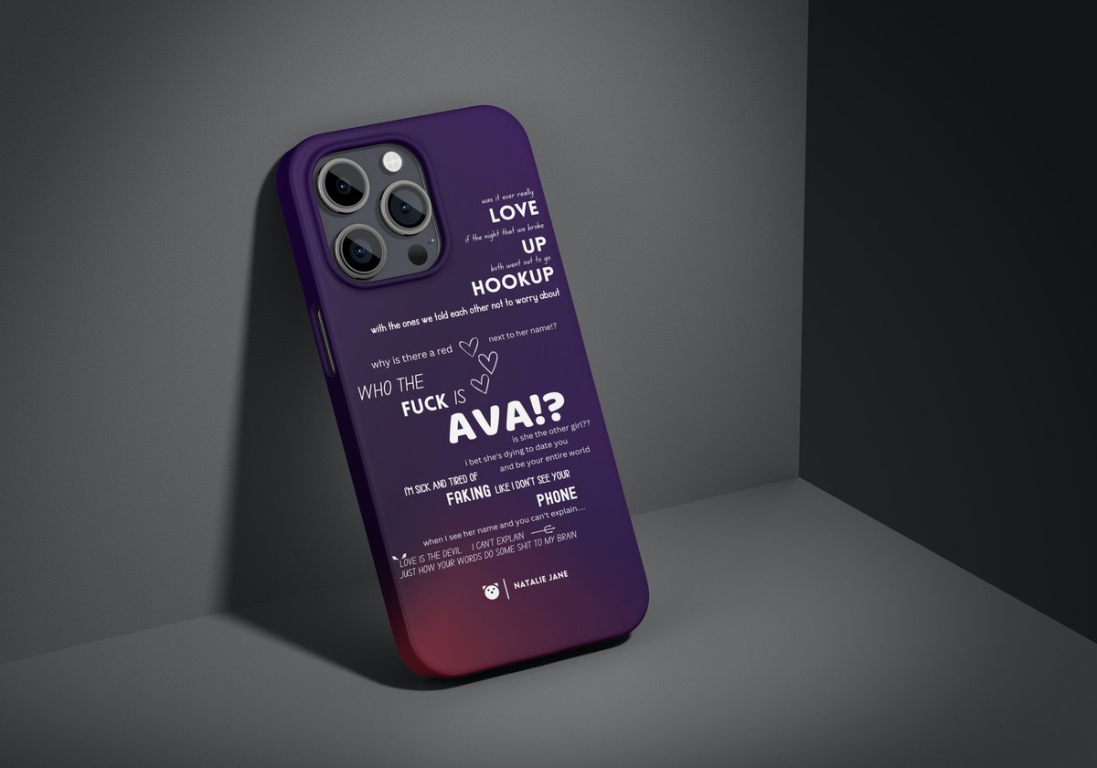 pupithis's tweet photo. decided to get creative and make a concept case. this is what a @natjanesings case would look like if we made it.

who’s case should we design next? 👇 https://t.co/vXjoQszr3l