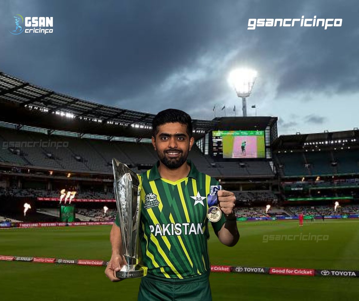 Will we get to see this day on November 13? 👀 Will Babar Azam be able to lift the T20 World Cup 2022 trophy? 🏆 #CricketTwitter #T20WorldCup #BabarAzam #final #Pakistan #cricket #pakistancricketteam #CricTracker #ESPNcricinfo #crickwick #GSANcricinfo