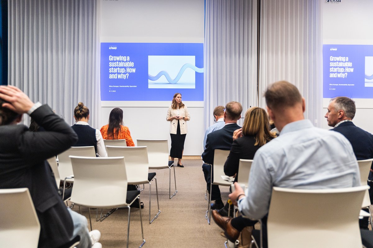 Thank you for the fascinating keynotes and discussions on #metaverse #sustainability #thoughtleadership #startupinvesting at Angel Day with <a href="/KPMGFinland/">KPMG Finland</a>  @ElinaKamppi , <a href="/kitevesku/">Vesku Paananen</a> , <a href="/LauraPaakkonen/">Laura Pääkkönen</a> and <a href="/claesmikko/">Claes Mikko Nilsen</a>