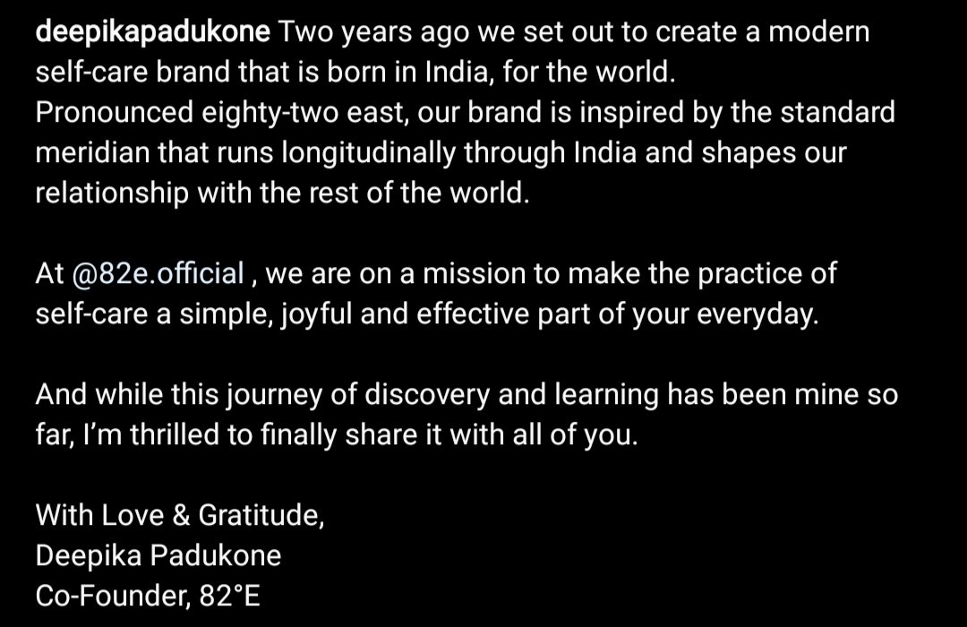 _prathampawar_'s tweet photo. Deepika's modern self care brand born in India #82e #DeepikaPadukone https://t.co/TOQ62Ttct4