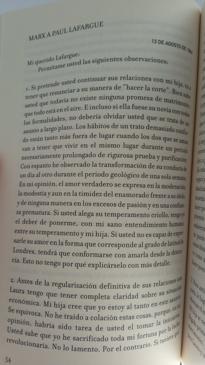 picaraza_'s tweet photo. Se habla mucho del Marx economista, del Marx filósofo o del Marx revolucionario, pero no se habla nada del Marx suegro cabrón. https://t.co/yzINwlbdKk