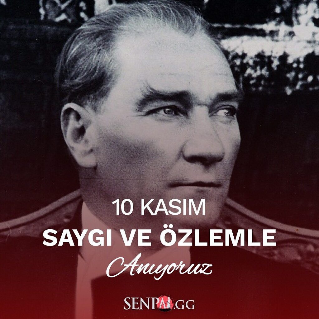 SenpaiTurkey's tweet photo. Mirası ve fikirleri sonsuz, Ulu Önder Mustafa Kemal Atatürk’ü saygı ve özlemle anıyoruz 🖤 https://t.co/drszYiRsjo https://t.co/f60ev5sUa4